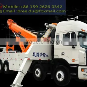 China Best Quality 8*4 Rescue Vehicle Heavy Wrecker thumbnail-1