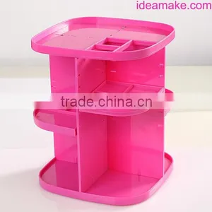 360Degree Spinning Rotating Makeup Organizer thumbnail-3