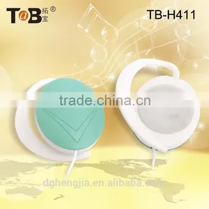 Best Selling Products 2015 China Wholesale Wired Ear Hook Ear Hanging Headphones With Mic thumbnail-1