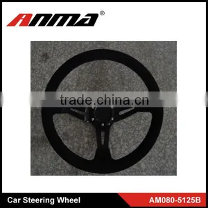ANMA Suede Car Steering Wheel , Car Steering Wheel thumbnail-1