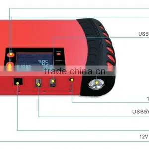 15000mah 12v Car Battery Jump Starter With LCD Displayer, Power Bank Jump Starter thumbnail-1