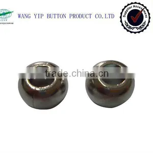 12mm*10mm Rope Shiny Silver Bell Metal Ball thumbnail-1