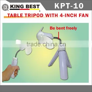 KING BEST Tripod WTABLE TRIPOD WITH 4-INCH FAN Wholesale Handheld Fan Battery Operated Fan Battery Operated Handheld Fan thumbnail-1