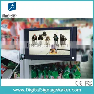 Motion Sensor Activated 7 Inch Lcd Logo Printing Usb Update Video Screen thumbnail-1
