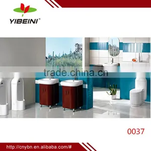 Sanitary Ware Ceramic Bathroom Design One-piece Toilet Set thumbnail-1
