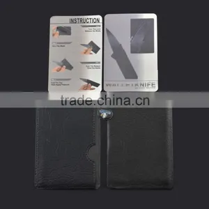 Colorful Stainless Steel Credit Card Knife Camping Survival Fortable Pocket Knife Outdoor Swiss Army Knife Supplier thumbnail-2