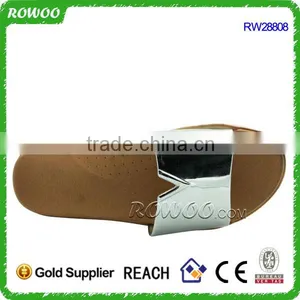 New Fachion Design Pvc Pcu Ladies Shoes Slipper thumbnail-1