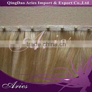 Factory Direct Seling 100% Human Hair Micro Beads Skin pu Weft thumbnail-1