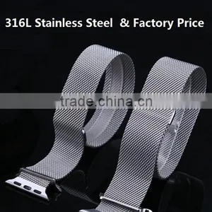 316L Stainless Steel Watch Strap, Watch Band for Apple Watch Band Most Popular thumbnail-1