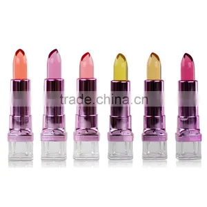 2016 New Waterproof Lipstick Makeup Jelly Fruit Lip Balm Stick Temperature Change Moisturizer Bright Surplus Lips Cosmetics thumbnail-1