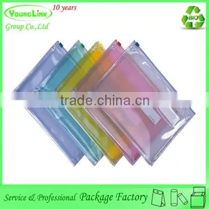 Unique Customized Transparent EVA PVC Plastic Zipper Bag Quality Choice Most Popular thumbnail-5