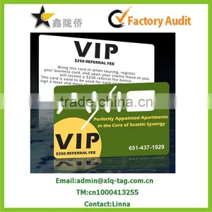 2015 Hot Sale ECO-friendly Printed PVC Card ,plastic VIP Card thumbnail-1