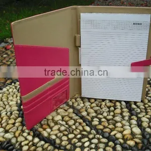 Women Leather Bound Portfolio Folder thumbnail-1