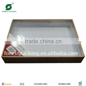 CARDBOARD BOX WITH CLEAR LID thumbnail-1