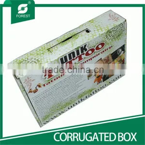 CHINA MADE FOLDED CORRUGATED PAPER BOXES WITH LITHO PRINT thumbnail-3