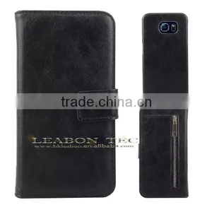 Best Selling Hot Chinese Products Supplier 2 in 1 Detachable Wallet and Phone Case for S6 Phone thumbnail-3