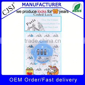 FACTORY SALE!! 2016 Popular Colorful Cute Pig Zinc Lock thumbnail-1