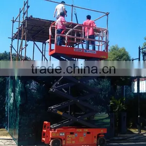 SINOBOOM Hot Sell Hydraulic Self-propelled Scissor Lift Table 450kg Lift Capacity Electric Aerial Working Platform thumbnail-2