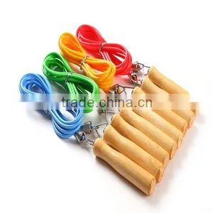 High Quality Crossfit Wooden Jump Rope / Skipping Rope Fitness thumbnail-1