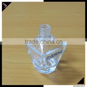 Empty Glass Nail Polish Bottle Mini Clear Nail Polish Bottle thumbnail-1