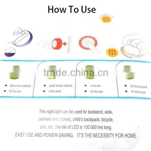 Super Bright Ultra Value 3 LED Touch Light Push Light thumbnail-6