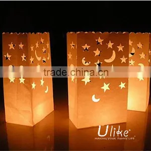 Lantern Candle Bag Fireproof Candle Bag Paper Floor Standing Paper Lantern thumbnail-2