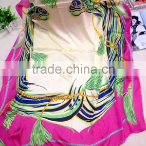 Summer Beach Pareo,Long Scarf for Women,Fashion Chinese Silk Scarf thumbnail-1