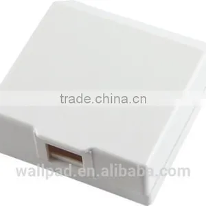 2015 Wholesaler Wallpad for Wall Switch Socket Outlet 86 Type White High Thick Waterproof Electrical Plastic Box Enclosures thumbnail-1