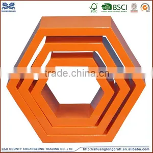 New Fashion Home Decorative Mdf Wall Shelves /wooden Wall Shelves/ Mdf Display Shelf thumbnail-2