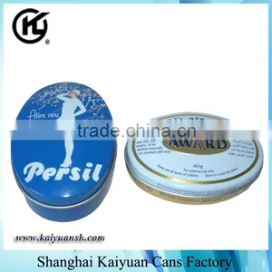 High Quality Oval Gift Tea Food Tin Can Box (various Lids and Printing) thumbnail-5