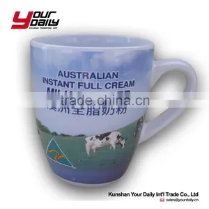 Popular Top Grade Ceramics White Mug For Sublimation thumbnail-3