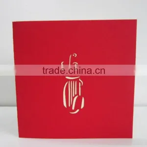 Golf Bag Pop up Greeting Card thumbnail-2