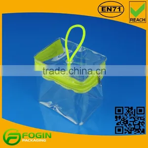 Pvc Cosmetic Bag Transparent With Handle thumbnail-2