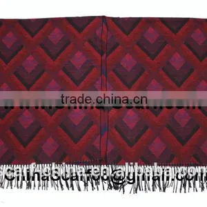 Wholesale Fringed Wool Scarf thumbnail-2