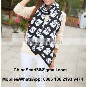 Wholesale Cartoon Winter Scarf Women thumbnail-1