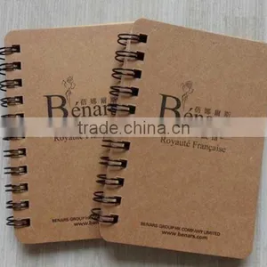 High Quality Customized Brown Kraft Cover Paper Notebooks thumbnail-1