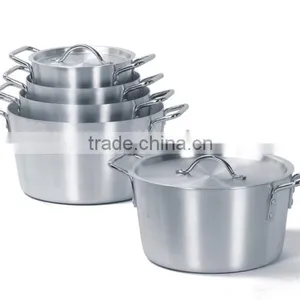 7Pcs Aluminium Camping Cookware With Special Design thumbnail-1