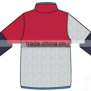 Children Color Blocked Soft Micro Fleece Jacket thumbnail-2