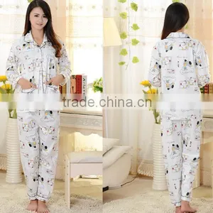Couple Long Sleeve Printing Pajama Suit thumbnail-4