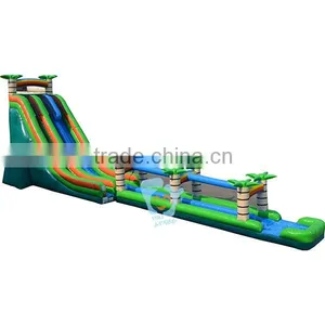 Giant Pvc Tarpaulin Airtech Inflatable Water Slip n Slide thumbnail-1