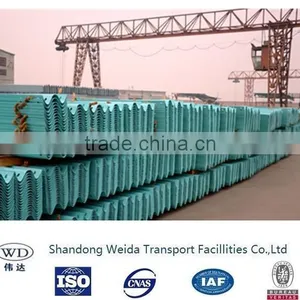 Powder Coated Steel Highway Guardrail Beams Anti Corrosion thumbnail-3