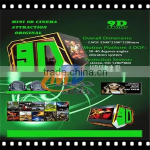 One Year Warranty Truck Mobile 9d Cinema Factory thumbnail-3