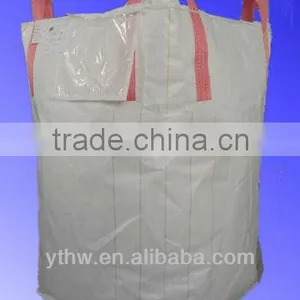 PP Tubular Container Big Bag/bulk Bag With Lifting Loops Cross Corner thumbnail-1