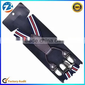 Fashion Sorrento Stripe Braces Kids Suspender Clips Wholesale thumbnail-1