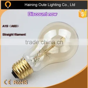 Vintage Edison Bulb Light E27 Filament Bulb Edison Light 4 Rings Filament thumbnail-5
