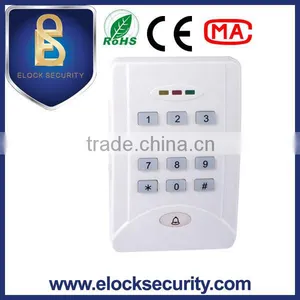 Keypad Plastic Standalone Access Control With Door Bell Alarm thumbnail-1