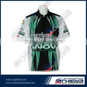 Wholesale Pit Crew Shirts Racing Team Pit Crew Shirt thumbnail-1