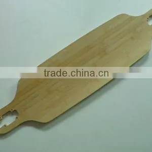 Drop Through Bamboo Long Skateboard thumbnail-1
