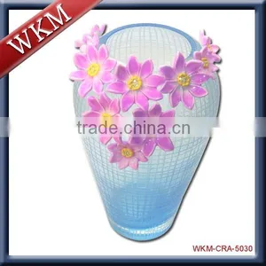 Hot Sale Wedding Colored Glass Vase thumbnail-1