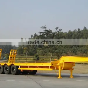 Manufacturer Shengrun Best-selling 40t-120t 3 Axles Low Bed Trailer ,3 Axles Low Bed Trailer (lowboy Semi Trailer 120t Capacity thumbnail-4